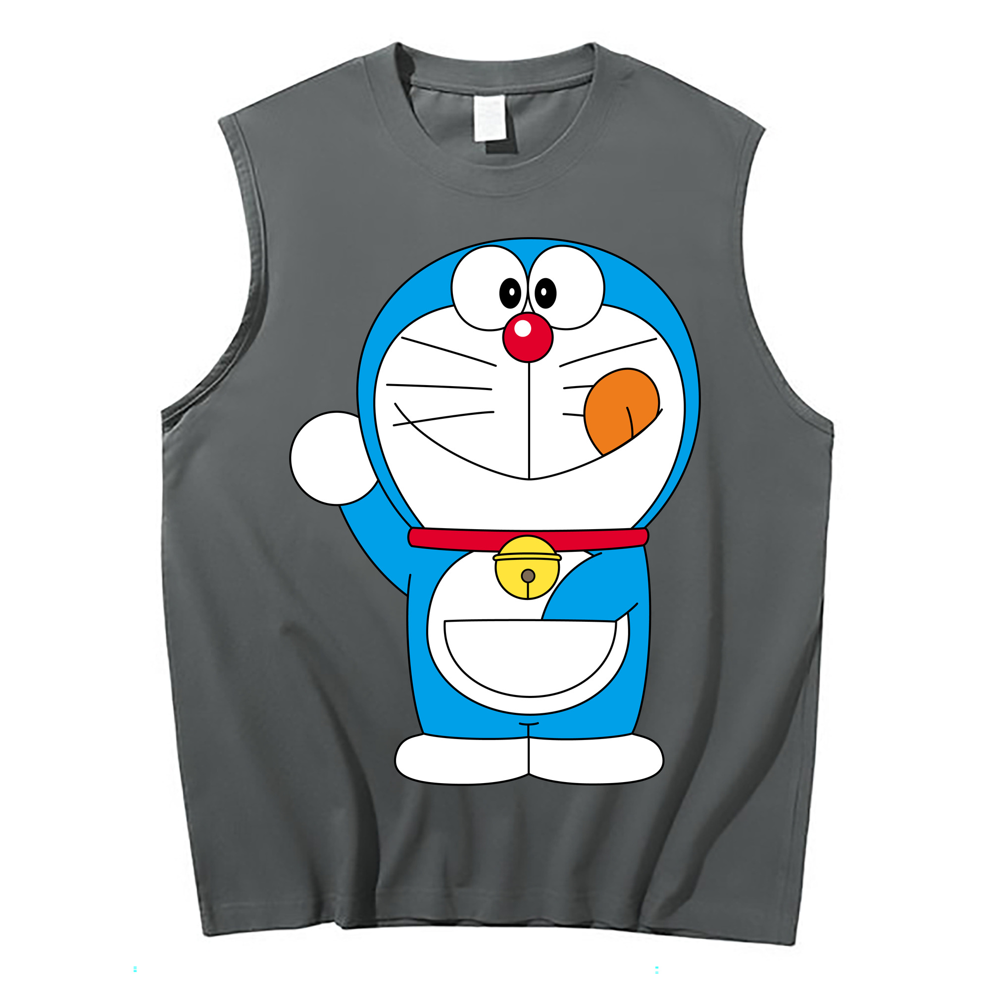 （画像用） ドラえもん Doraemon コットン100％タンクトップ（フロントプリント）